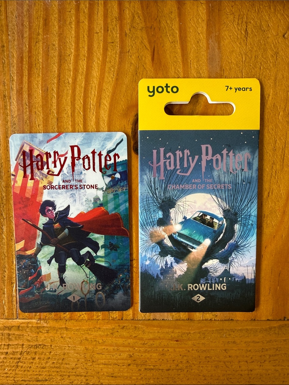 Harry Potter Yoto Card Set - Sorcerer's Stone & Chamber of Secrets